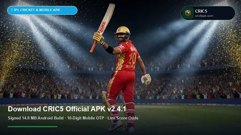 CRIC5 Official Android APK v3.1.2 Download & Installation